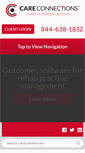 Mobile Screenshot of careconnections.com